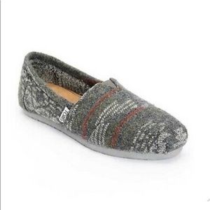 Fleece lined wool Toms